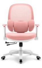 Sedia ergonomica per bambini rosa HC-999 - tessuto