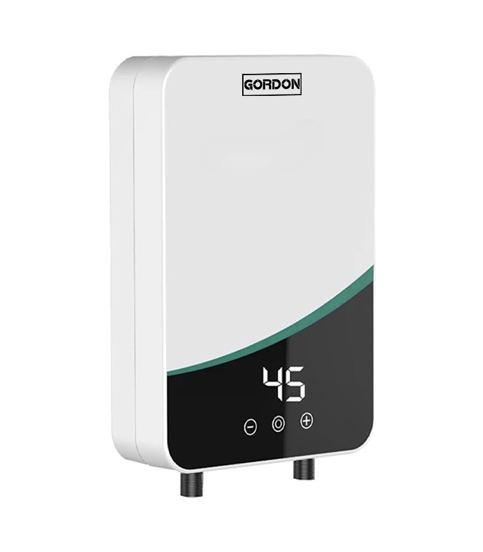 Elektrický průtokový ohřívač vody 5500 W s příslušenstvím – 30–60 °C