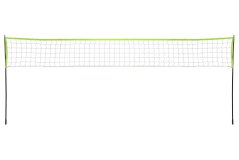 Skladacia sieť na volejbal a badminton so stĺpikmi – 600 x 242 cm