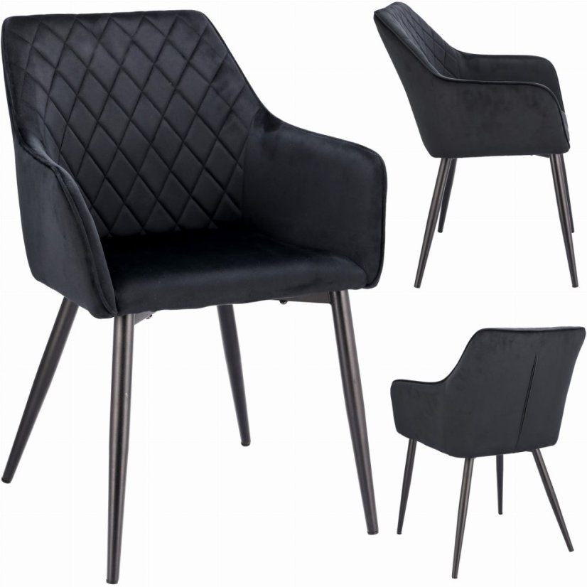 Zamatová jedálenská stolička APIS