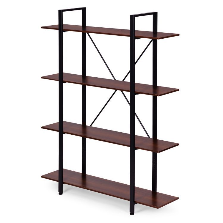 Loftový kovový regál – 4 police