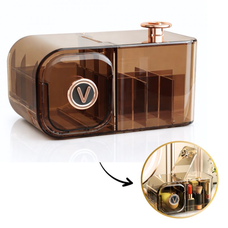 Eleganter Organizer für Kosmetik und Schmuck