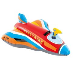 Felfújható gyermek matrac 117 cm - repülőgép vízipisztollyal