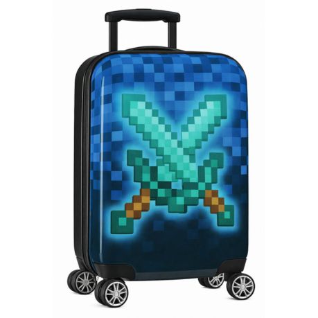 Gyermek Minecraft utazótáska kódzárral 55 cm