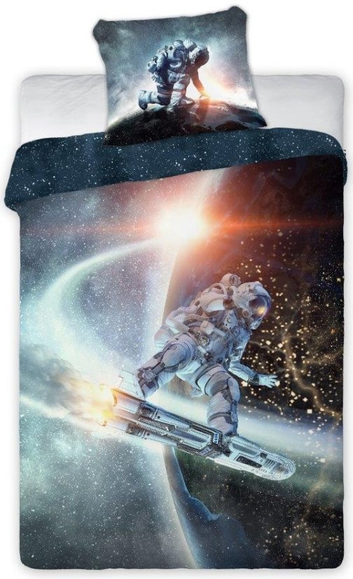 Bavlnené obojstranné posteľné obliečky pre chlapcov 