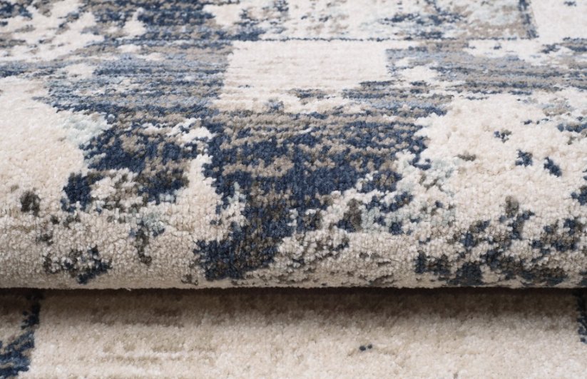 Covor exclusivist albastru-bej - Dimensiunea covorului: Lăţime: 160 cm | Lungime: 230 cm