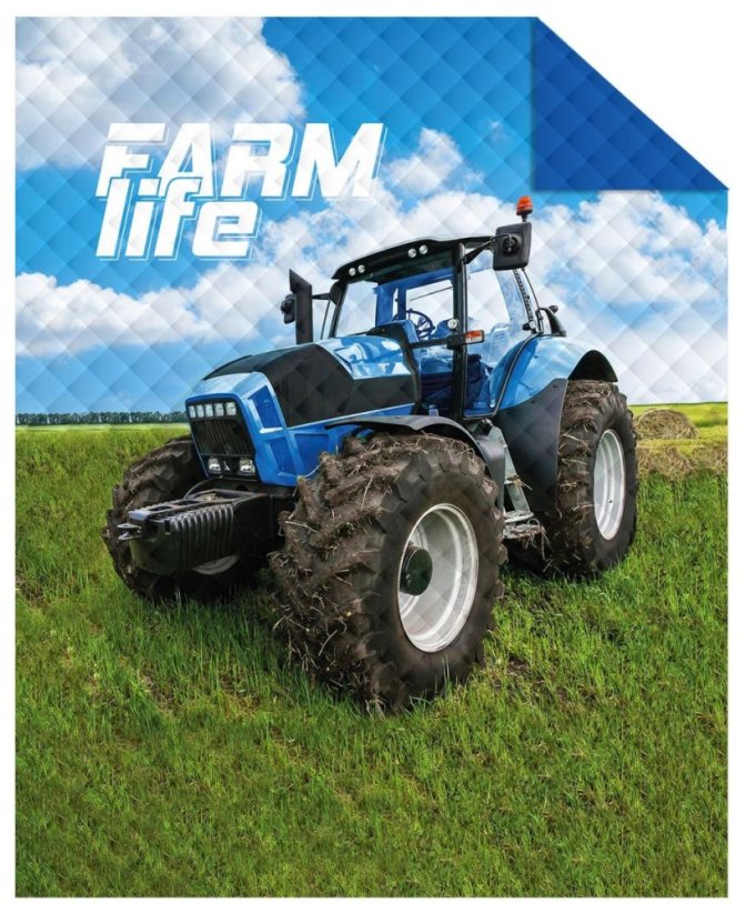 Detský prehoz pre malých farmárov s traktorom