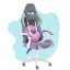 Детски стол за игра Rainbow лилаво-сиво