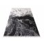 Сив противохлъзгащ килим с абстрактен модел