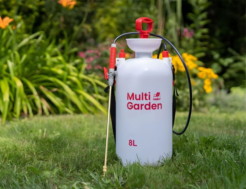 Nyomáspermetező 8 literes tartállyal