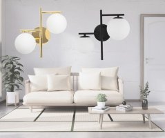 Elegantní nástěnné svítidlo 25W do interiéru