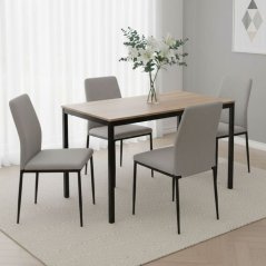 Kuchyňský stůl dubový 120 x 60 cm - univerzální stůl pro 4-5 osob