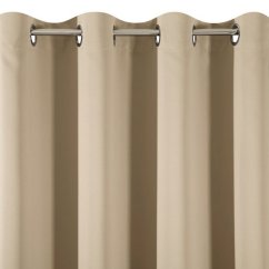 Draperie simplă de culoare bej deschis
