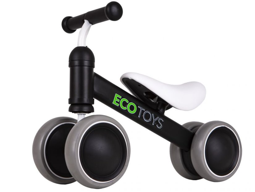 Dětská koloběžka v černé barvě ECOTOYS