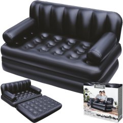 Divano gonfiabile 5in1 - divano trasformabile, letto e lettino relax 188 x 152 x 64 cm