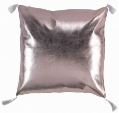 Cuscino rosa oro 40 x 40 cm