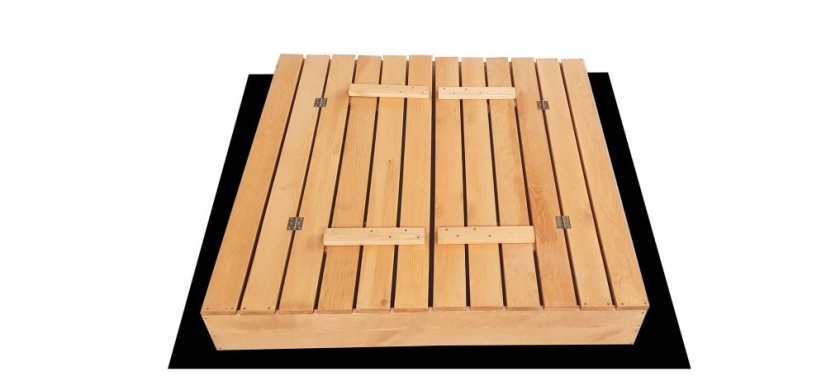 Zelené detské uzatvárateľné pieskovisko so strieškou 120 x 120 cm