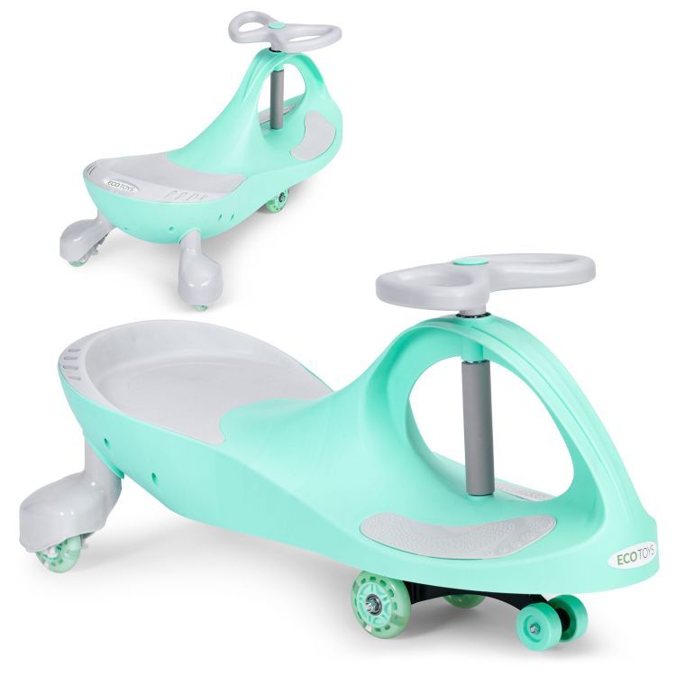 Funfit Gravitációs robogó világító kerekekkel - mentol