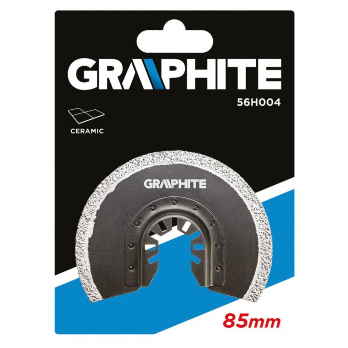 Disc ceramic semicircular TCT, 85 mm 56H004 GRAPHITE