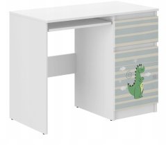 Scrivania per bambini con drago da favola 77x50x96 cm