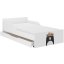 Letto per bambini di alta qualità con orso 160 x 80 cm