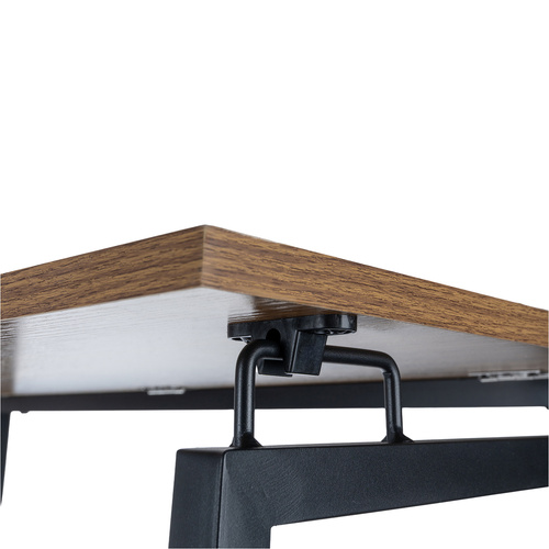 Klappbarer Arbeitstisch im Loft-Stil 80 x 45 cm