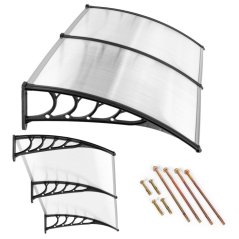 Vordach über der Tür 200 x 100 cm - Polycarbonat