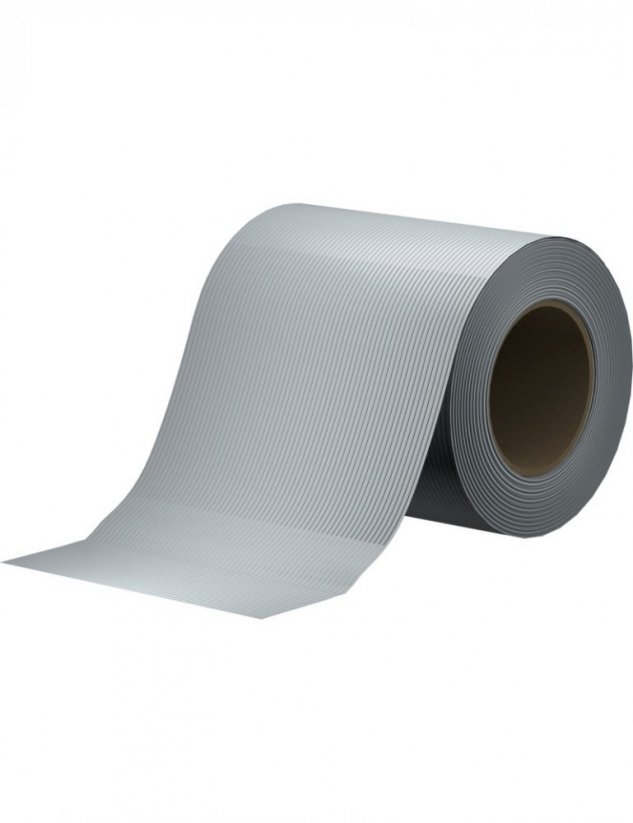 Maskovací páska na plot 19 cm x 26 m 1200 g/m2 šedá