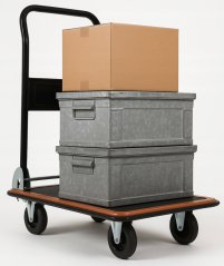 Zložljiv transportni voziček 150 kg