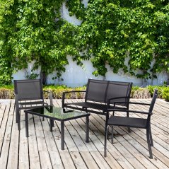 Set elegant de mobilier de grădină