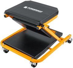 Șezlong și scaun ergonomic pentru atelier 2in1 - 150 kg