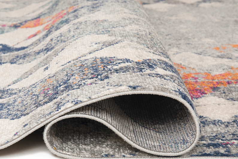 Designerteppich mit bunten Mustern DENVER