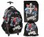 Set scuola 3 pezzi SPIDER-MAN - zaino su ruote + astuccio per matite + borsa a pantofola