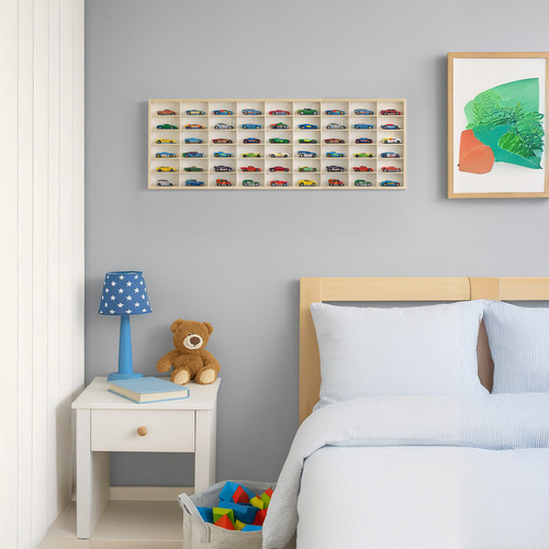 Fa polc babáknak vagy autóknak - 54 rekesz