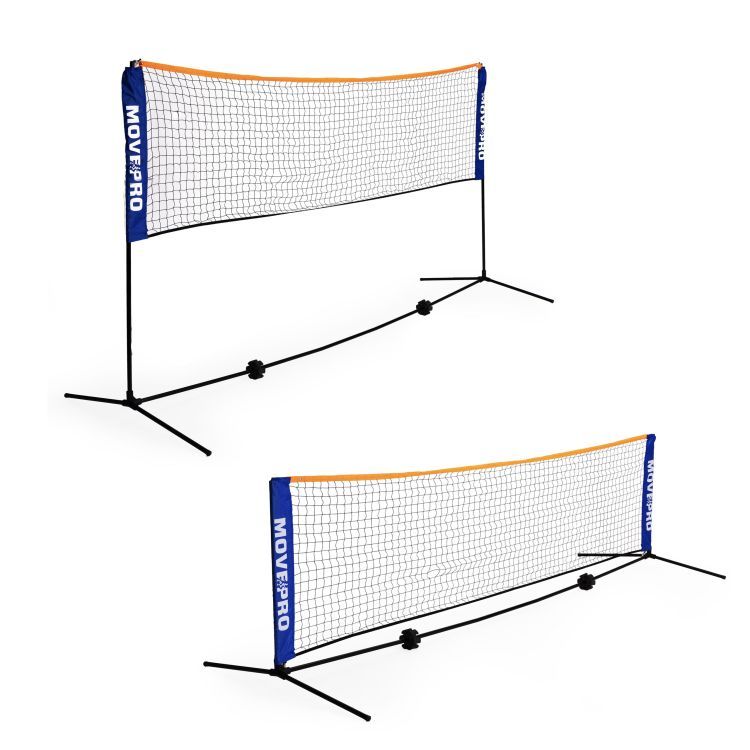 Zložljiva športna mreža MovePro 3v1 za badminton, tenis in odbojko z nastavljivo višino