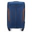 Set di valigie morbide Solier STL1801 blu navy-marrone