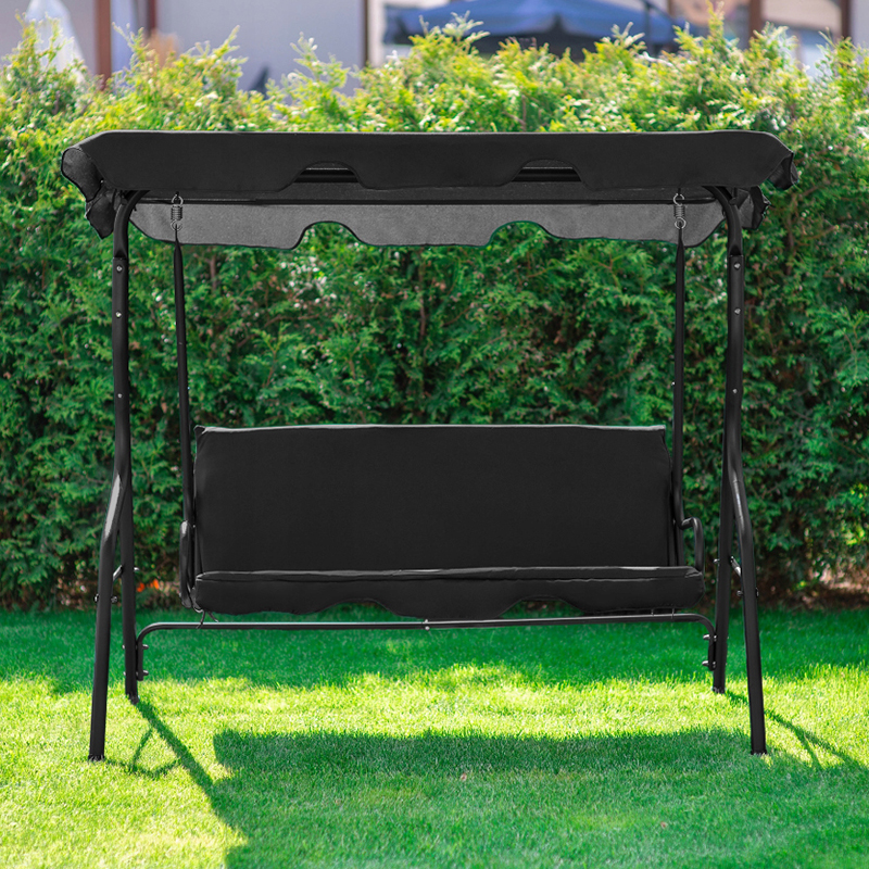 Gartenschaukel in Schwarz RELAX