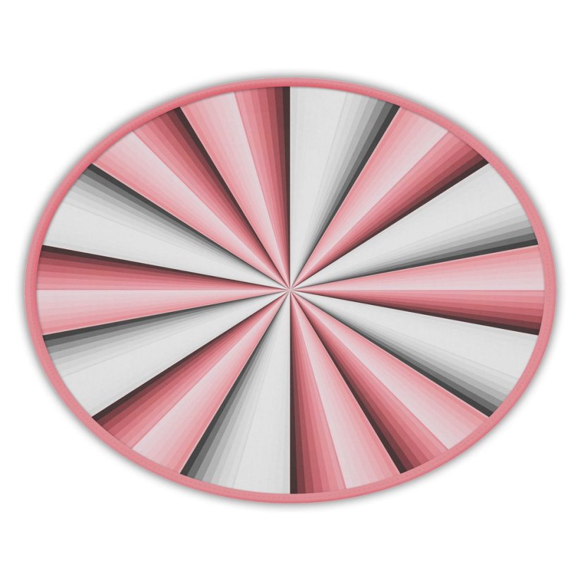 Rainbow Padlóvédő székalátét rózsaszín