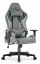 Ergonomická herní židle HC-2002 s nosností 150 kg – šedá se zelenými detaily