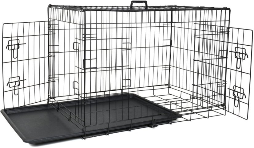 Szállító ketrec kutyának összecsukható, M - XXXL