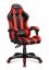 Kakovostni usnjeni igralni stol v rdeči in črni barvi FORCE 4.5