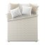 Luxus kétoldalas ágytakarók bézs és krémszínű árnyalatban 200 x 220 cm