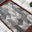 Šedý koberec s moderním vzorem - Rozměr koberce: Šířka: 80 cm | Délka: 150 cm