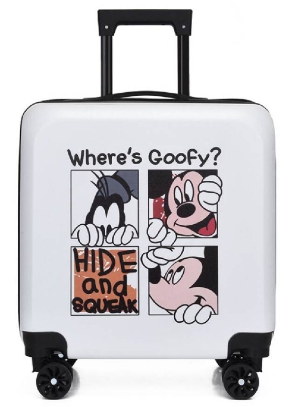 Detský cestovný kufor Goofy a Mickey Mouse 38 l