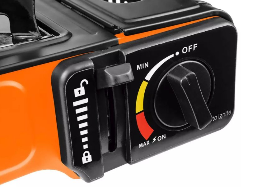 Přenosný plynový vařič s kufříkem – NEO TOOLS 20-050, 2,1 kW