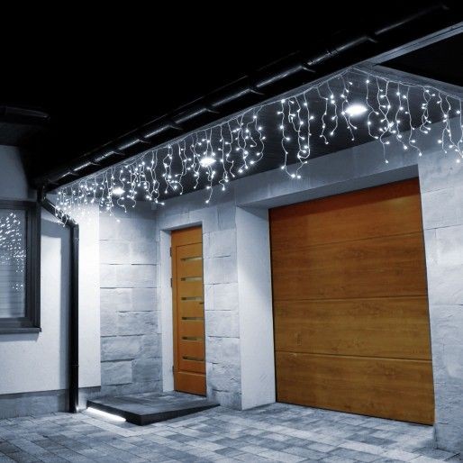 Außen-Weihnachtsbeleuchtung 500 LED 19m Kaltweiß
