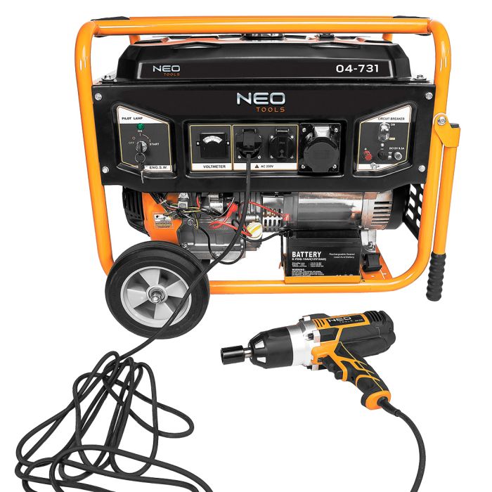 Elektromos generátor 6000W-6500W 04-731 NEO