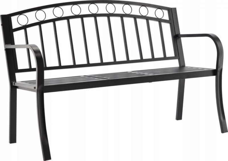 Zahradní lavice se skládacím stolem 127 x 53 x 84 cm