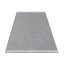 Tappeto morbido versatile colore grigio