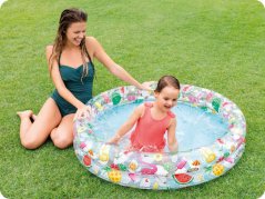 Детски цветен плувен басейн с диаметър 122 см
